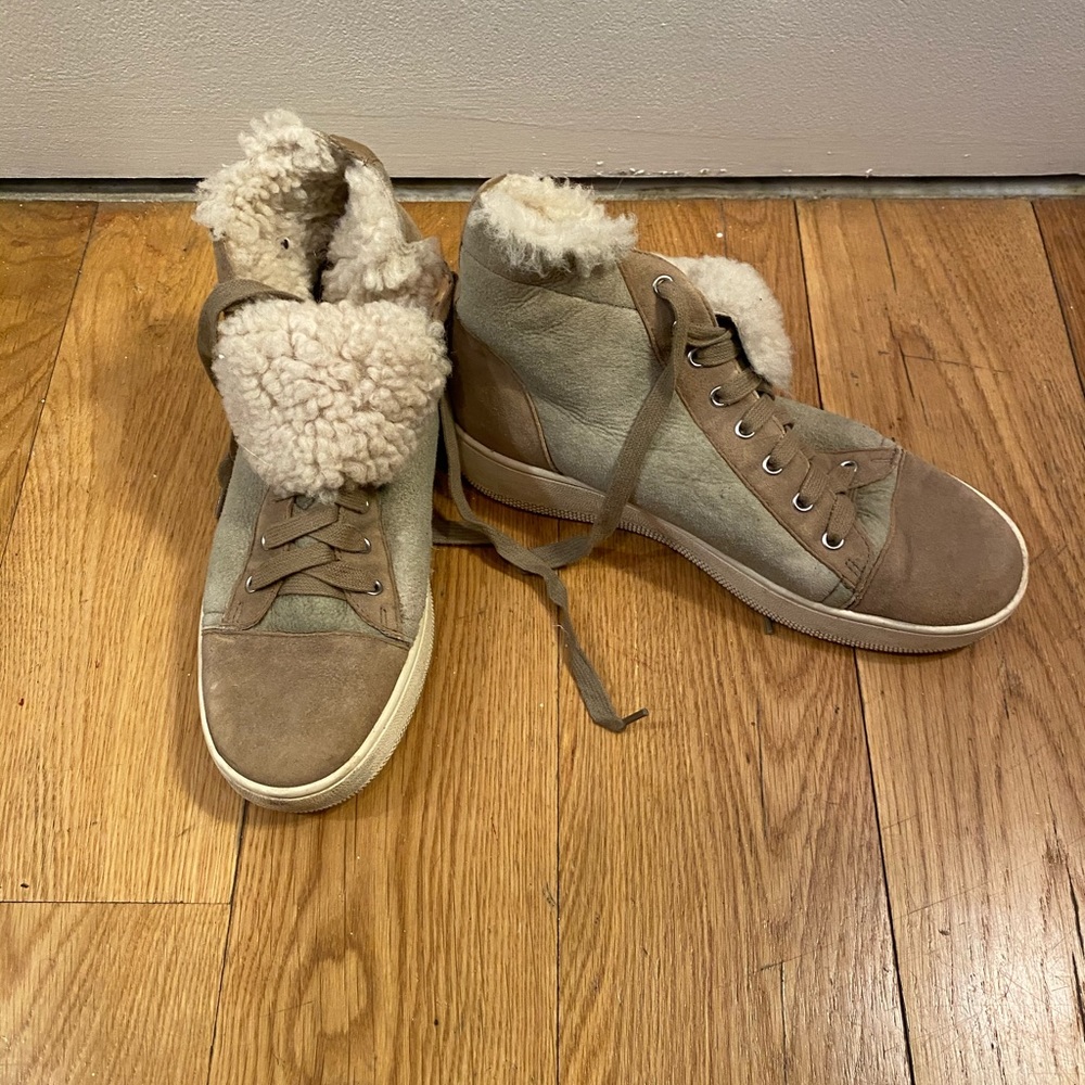 Shearling shoes